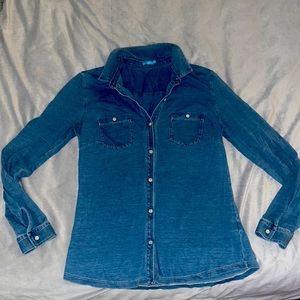 J. McLaughlin Chambray Button Up